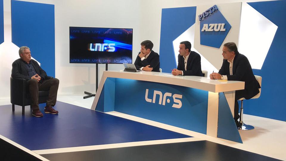 Txus Lahoz en Pista Azul 
