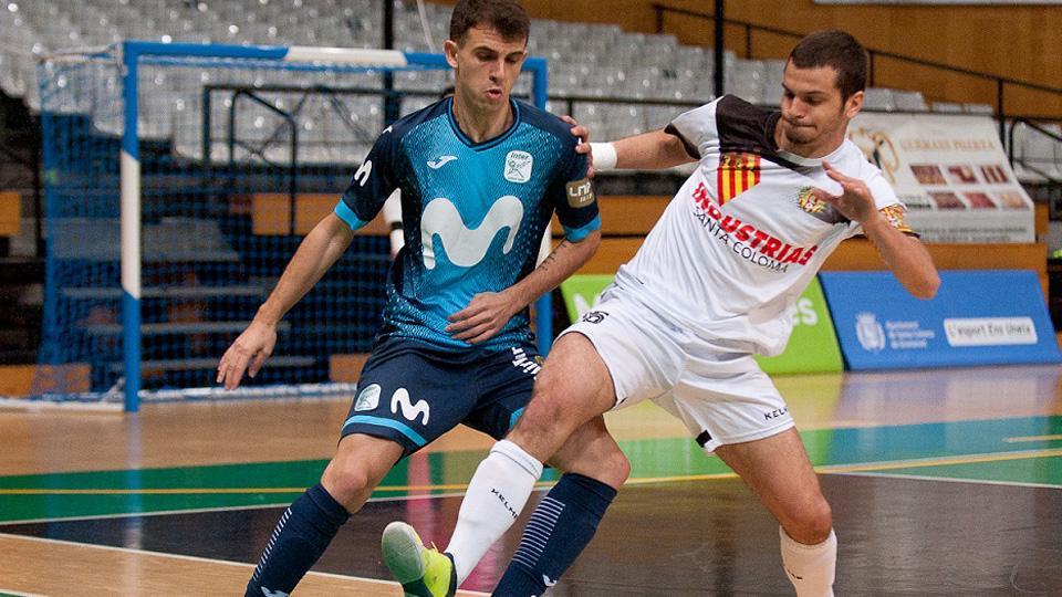 Marcel de Movistar Inter y Álvarez de Industrias Santa Coloma
