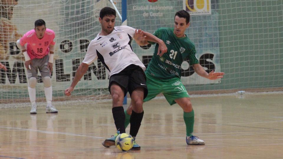 Casas de la UA Ceutí y Óscar del BeSoccer CD UMA Antequera 