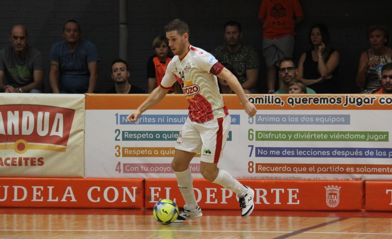 Fernando, jugador de ElPozo Murcia, durante un partido