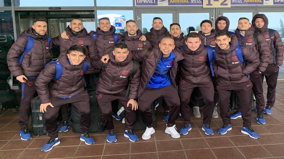 El Barça ya se encuentra en Minsk para disputar la Ronda Élite de la UEFA Futsal Champions League