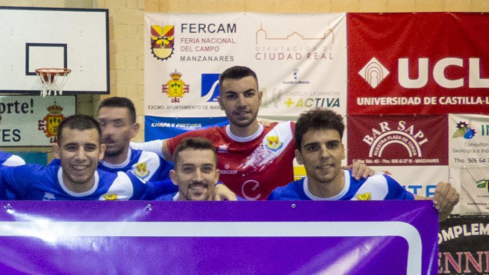 Fabián, jugador del Manzanares FS.