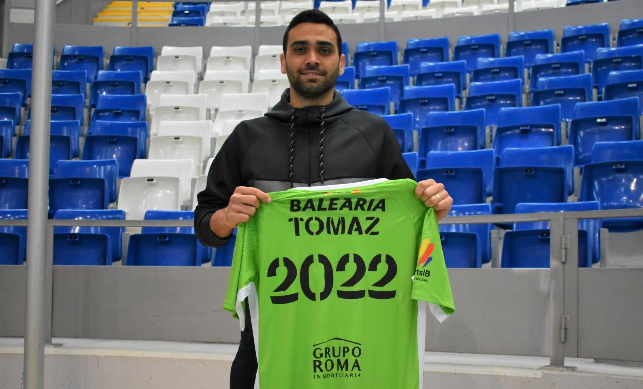 Tomaz renueva su contrato con Palma Futsal hasta 2022