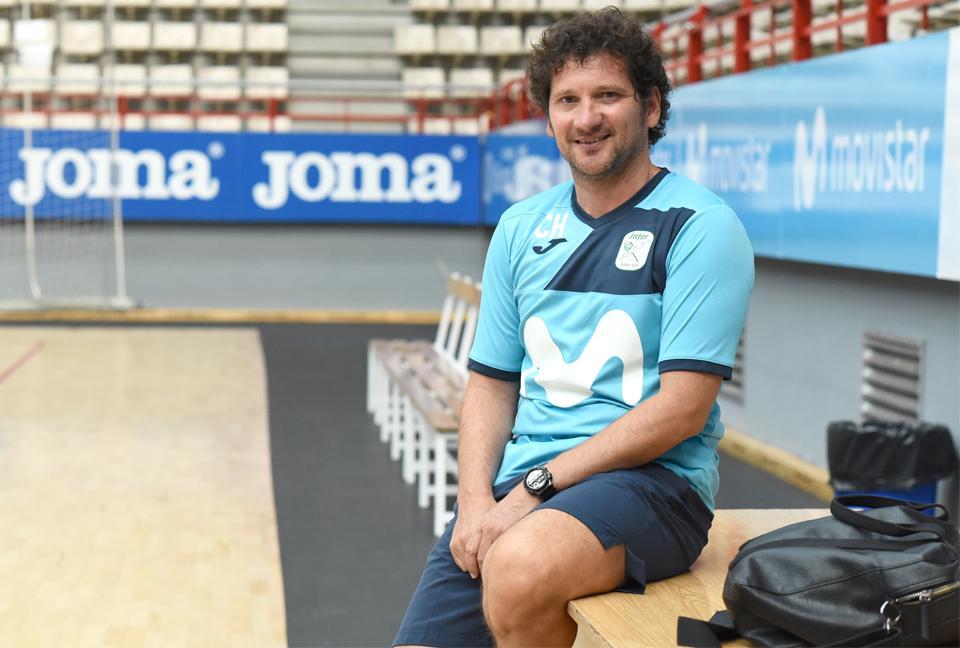 Chicho Ibañéz, segundo entrenador y preparador físico de Movistar Inter (Foto: Movistar Inter)