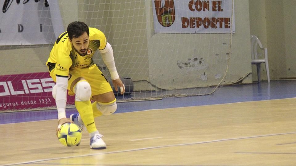 Sergi Cuxart, portero de Bisontes Castellón