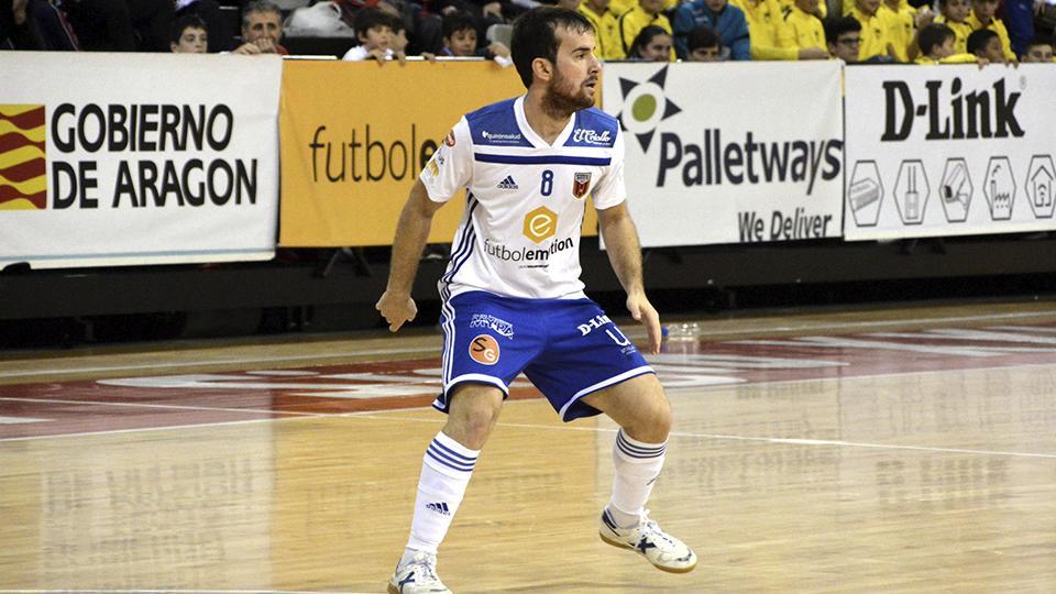 Richi Felipe, jugador del Fúbol Emotion Zaragoza