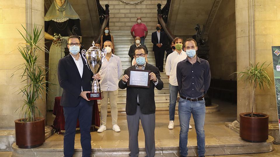Presentación del VIII Trofeu Ciutat de Palma en el Ajuntament de Palma.
