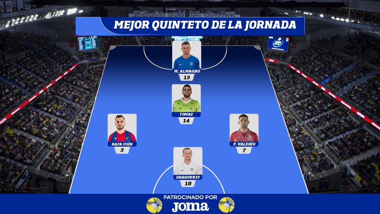 Mejor Quinteto de la Jornada 9.