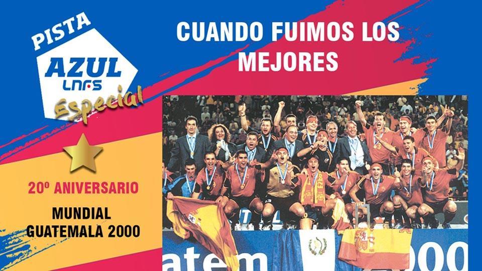 La Selección Española consiguió en Guatemala 2000 su primer título mundial.