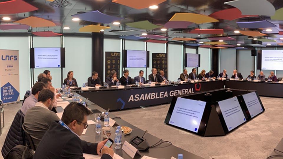 Asamblea General de Clubes LNFS.