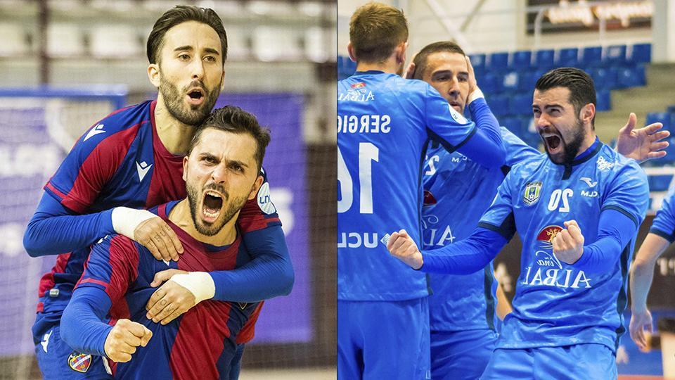 Levante UD FS-Viña Albali Valdepeñas, partido que podrá verse en GOL.