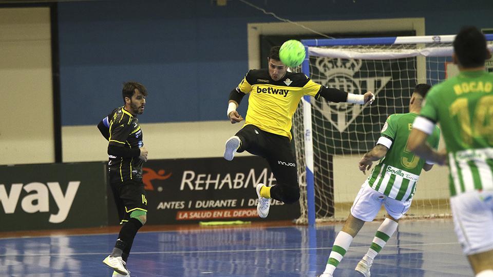 Nico Sarmiento, portero de Real Betis Futsal.