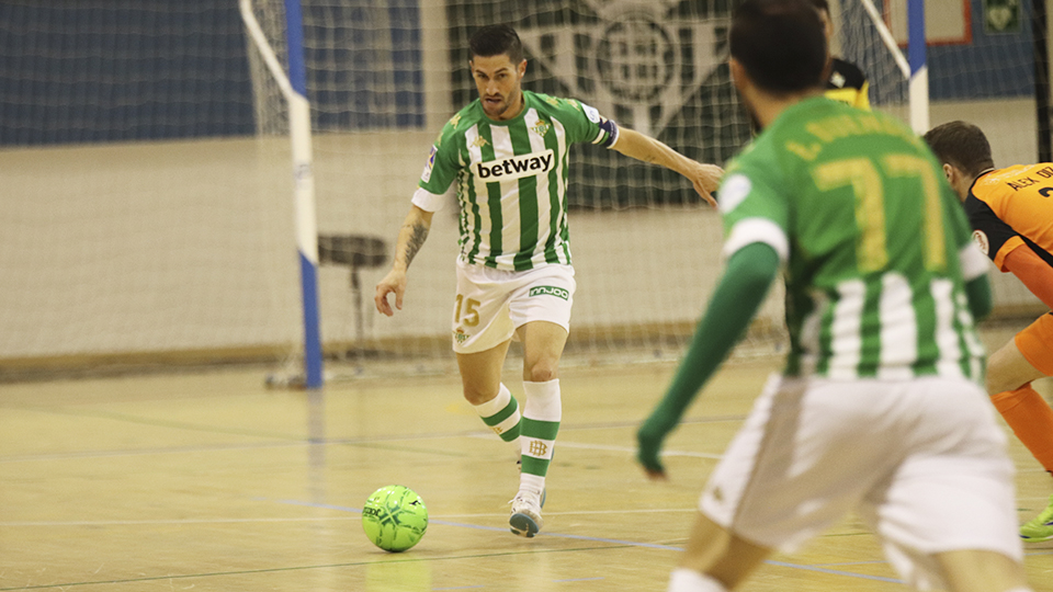 Rubén Cornejo, jugador del Real Betis Futsal.
