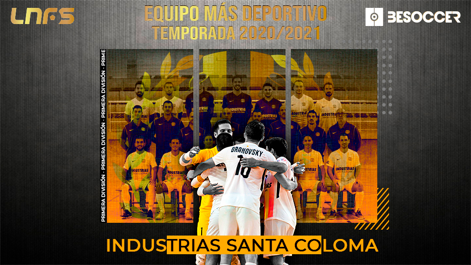 Industrias Santa Coloma, 'Trofeo BeSoccer al Equipo Más Deportivo'.