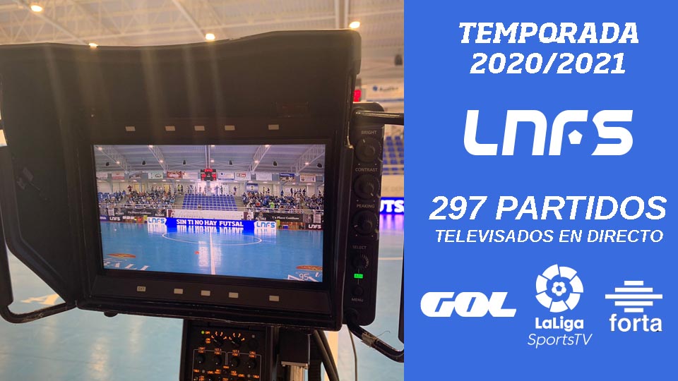 La LNFS ha batido su récord de retransmisiones en directo durante una temporada.
