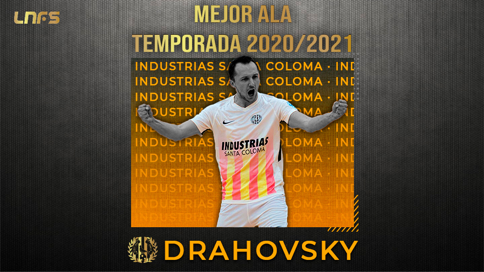 Drahovsky, 'Mejor Ala' de la Temporada 20/21