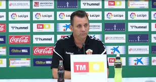 Juan Carlos Guillamón, entrenador del Irefrank Elche CF Sala, en rueda de prensa