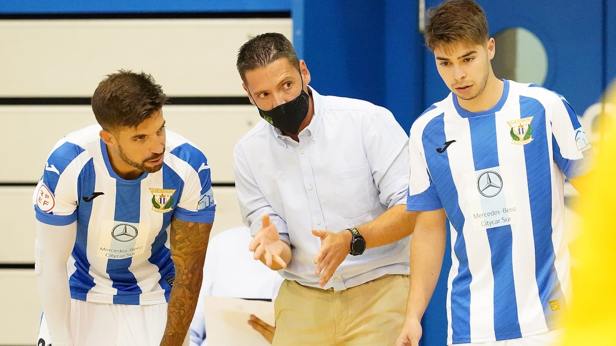 Diego Gacimartín, entrenador del CD Leganés