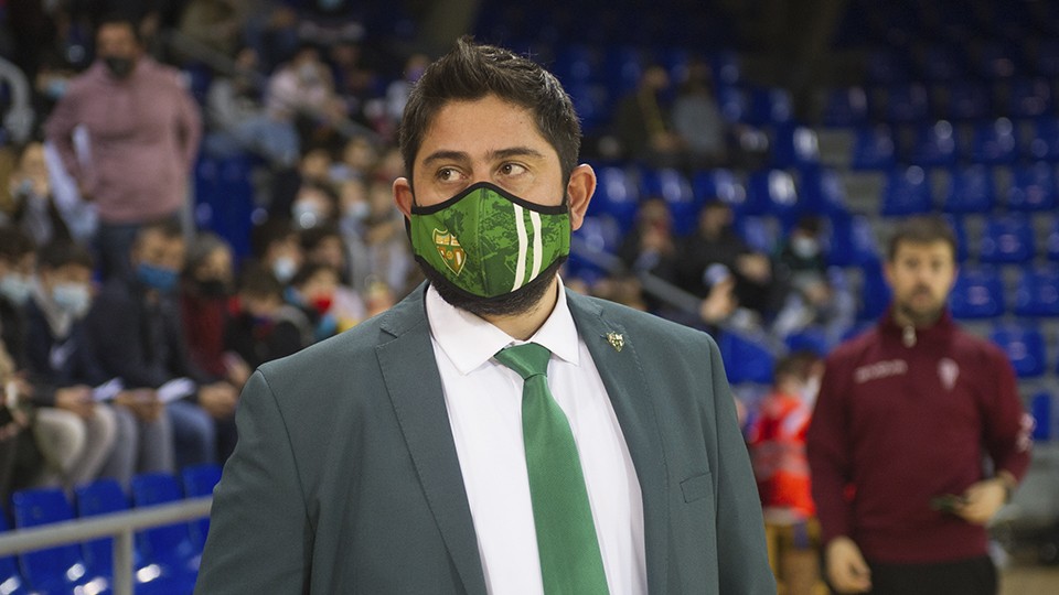 Josan González, entrenador del Córdoba Patrimonio.