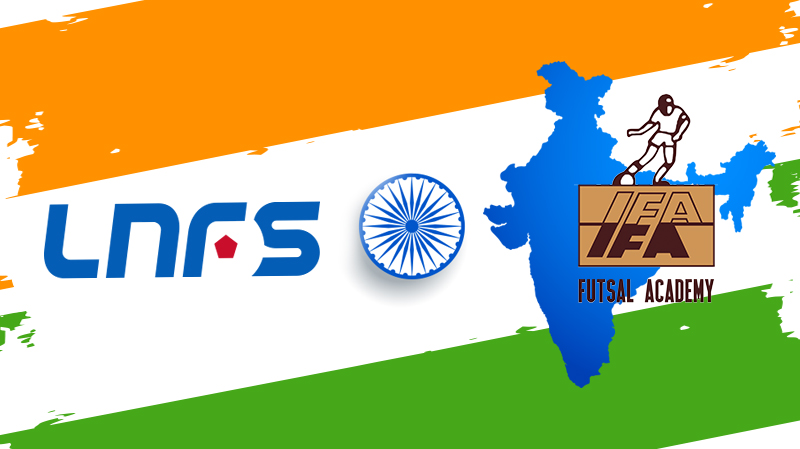 La LNFS continúa con su expansión internacional y cierra un acuerdo de colaboración con la IFA en la India