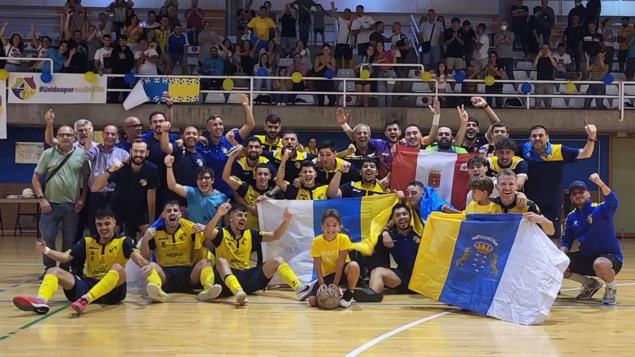 El Gáldar Gran Canaria celebra su Ascenso a Segunda División