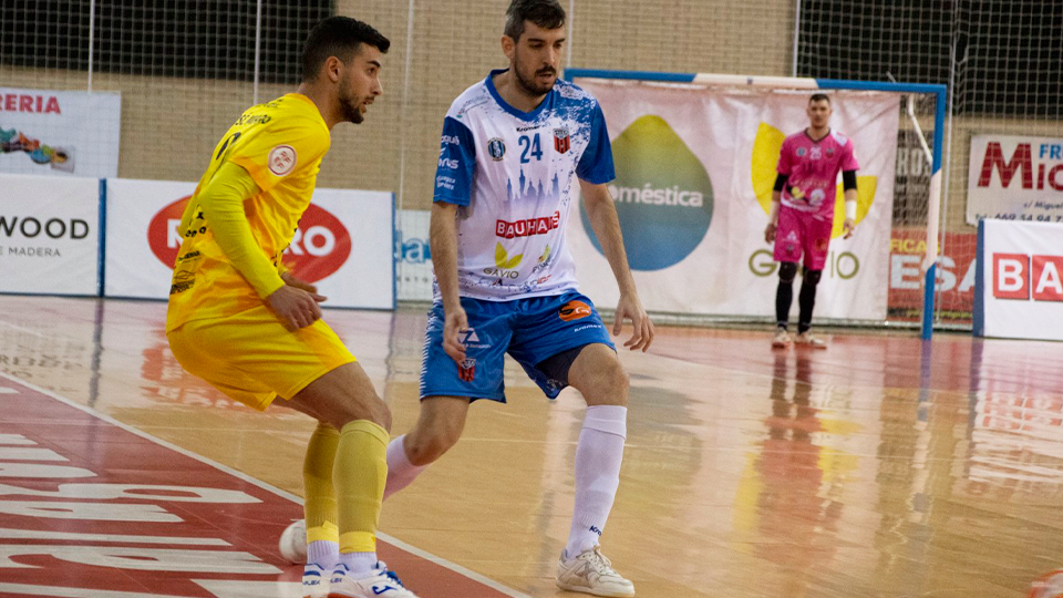 Adri Ortego, jugador de Sala 10 Zaragoza