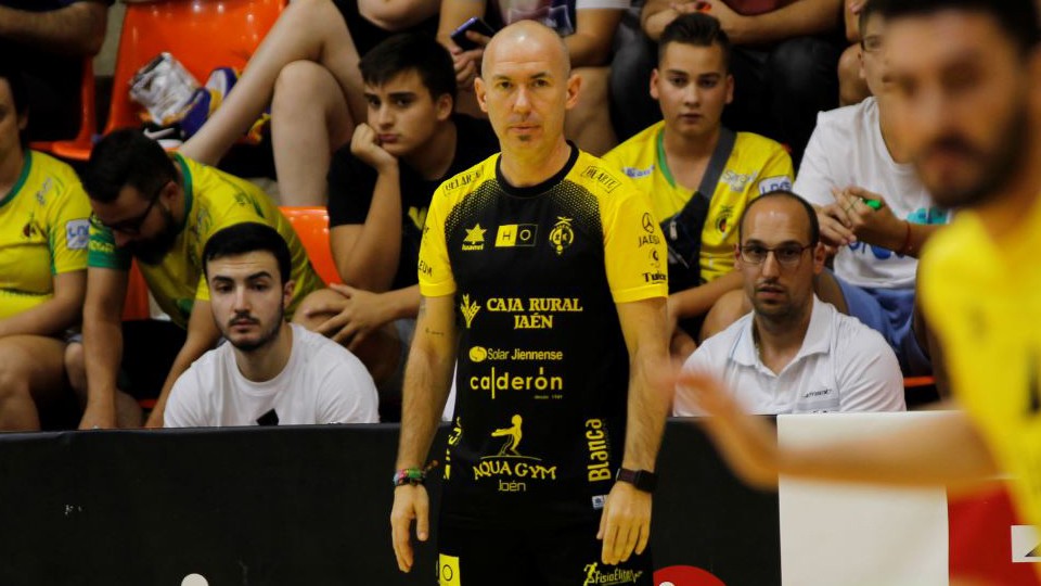 Dani Rodríguez entrenador del Jaén Paraíso Interior