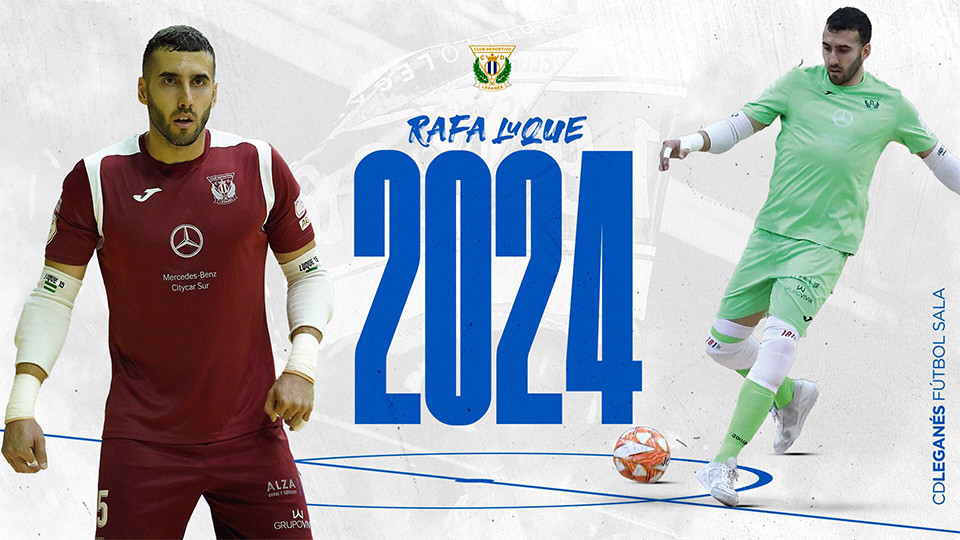 Rafa Luque, portero del CD Leganés