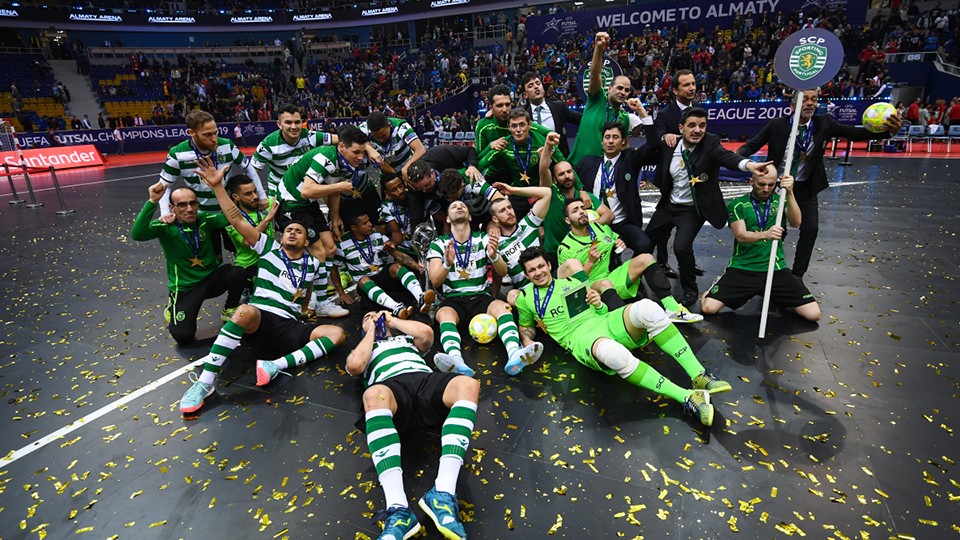 El Sporting de Portugal, campeón de la UEFA Futsal Champions League en 2019