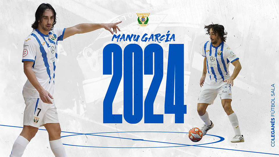 Manu García, jugador del CD Leganés