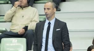 Antonio Vadillo, técnico de Palma Futsal, durante un partido