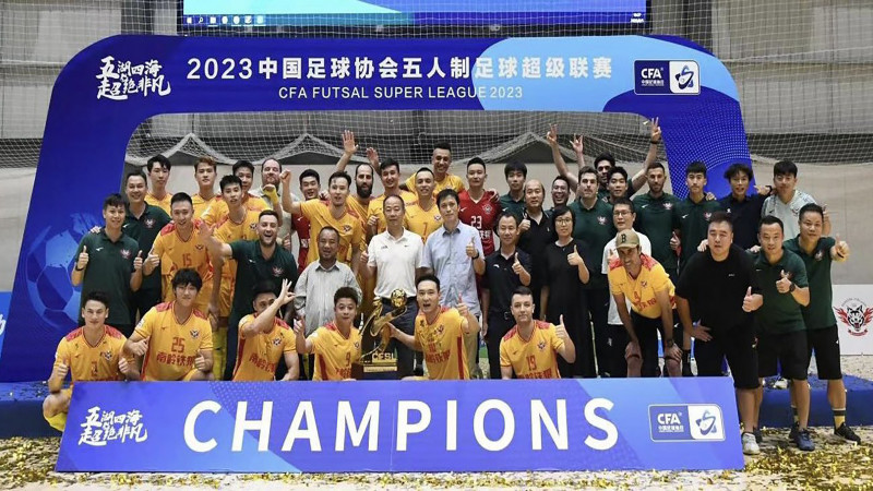 El Shenzhen Nanling Tielang, campeón de la Superliga de China con el técnico español Pulpis al frente