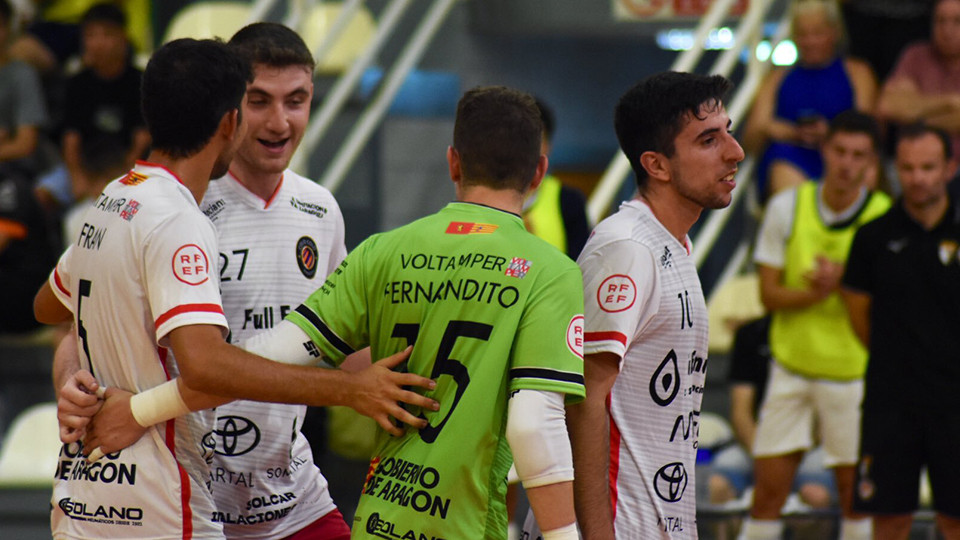 Full Energía Zaragoza saca un empate y Quesos El Hidalgo Manzanares gana con facilidad