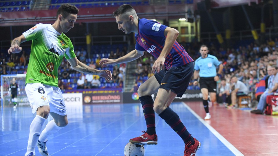 Joao del Palma Futsal y Dyego del Barça