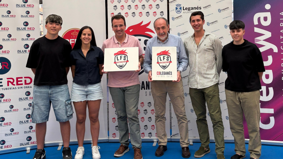 El CD Leganés FS vuelve a sus raíces y presenta su nuevo escudo en una etapa llena de ilusión