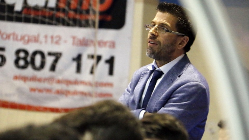 Rubén Barrios, entrenador del Soliss FS Talavera 