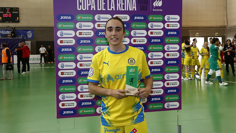Vane Sotelo, máxima goleadora de la Copa de la Reina