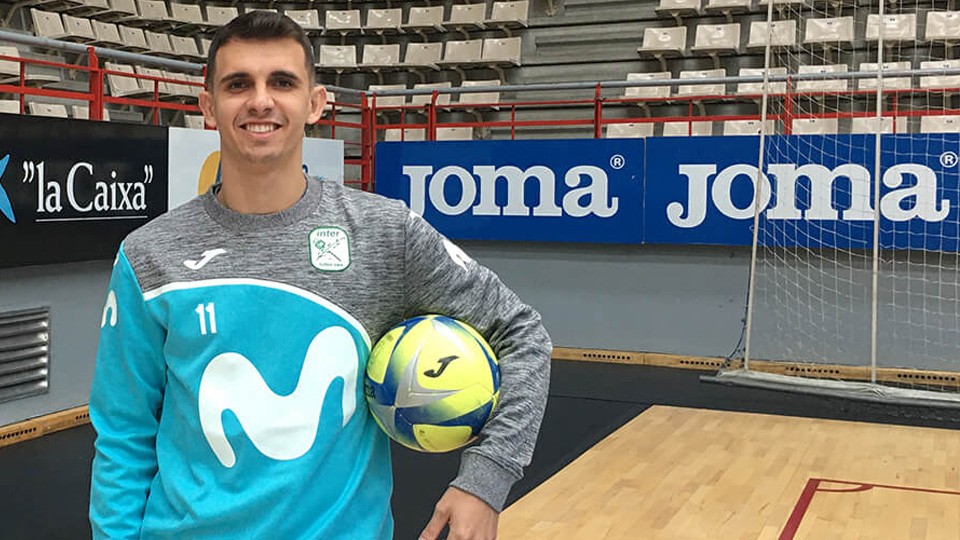 Marcel jugador de Movistar Inter