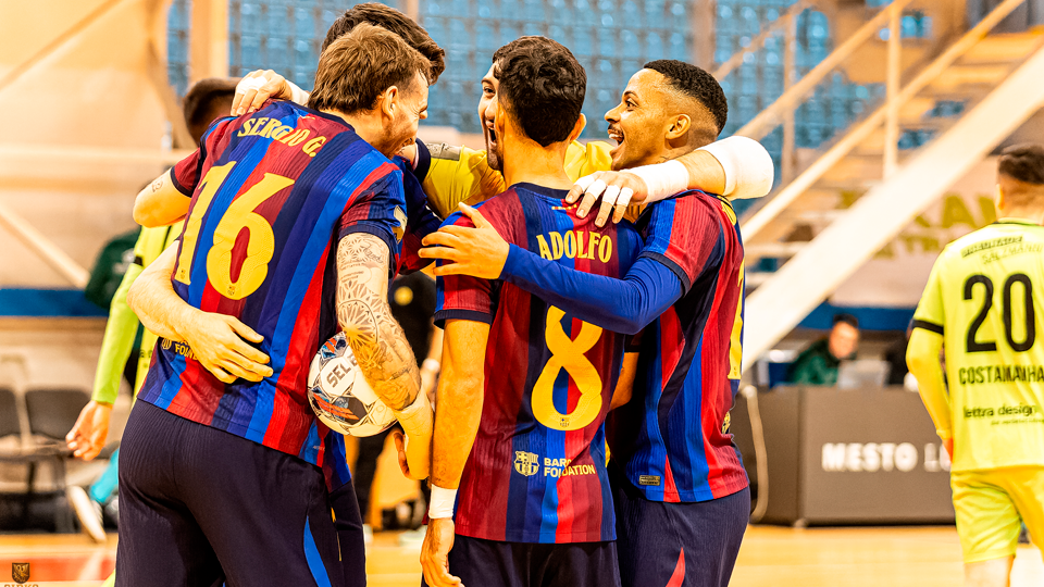El Barça regresa a la Champions con victoria (6-1)