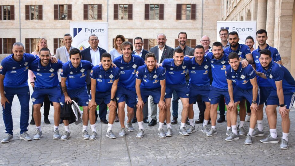 La plantilla de Palma Futsal 