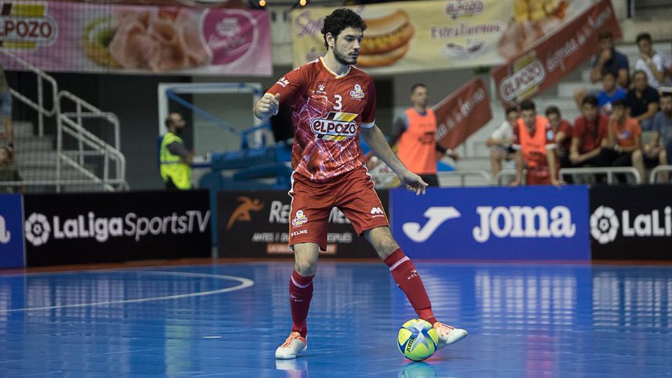 Marc Tolrá, de ElPozo Murcia, durante un partido