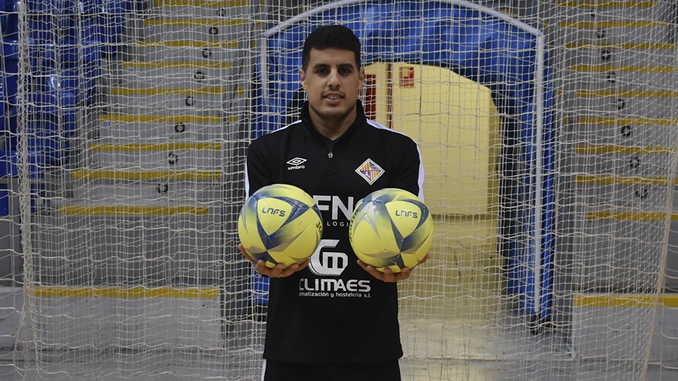 Hamza, jugador del Palma Futsal.