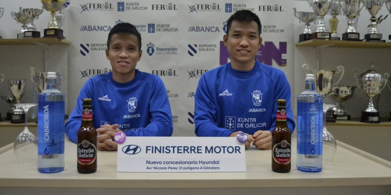 Hoa y Vu se despidieron de O Parrulo Ferrol.