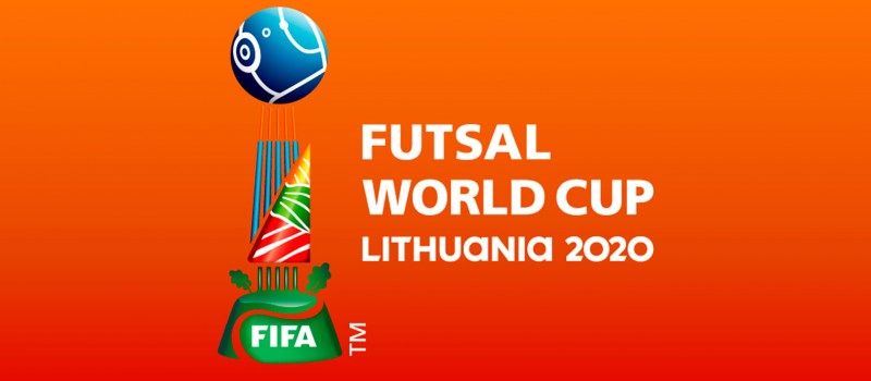 Emblema oficial del Mundial FIFA en Lituania