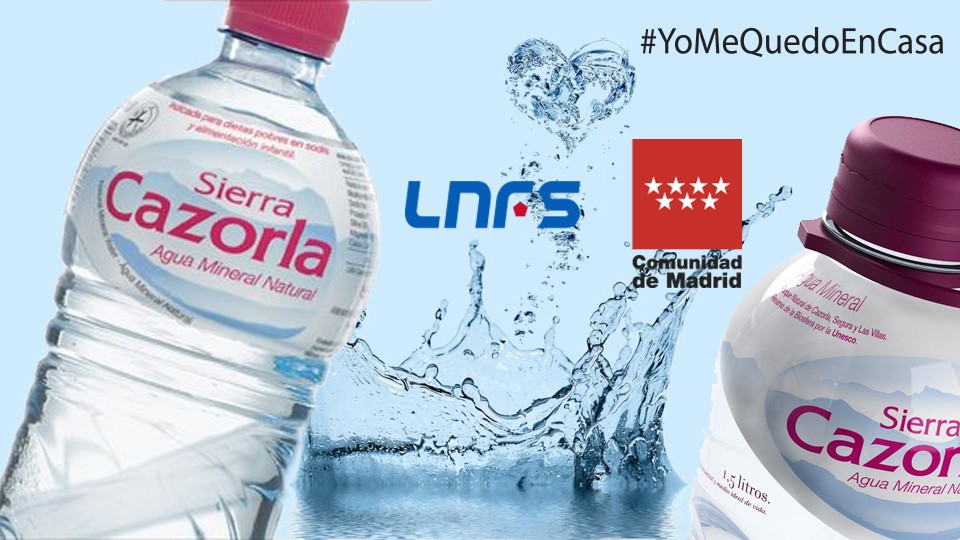 Sierra de Cazorla ha dona 216.500 litros de agua a hospitales y centros de salud.