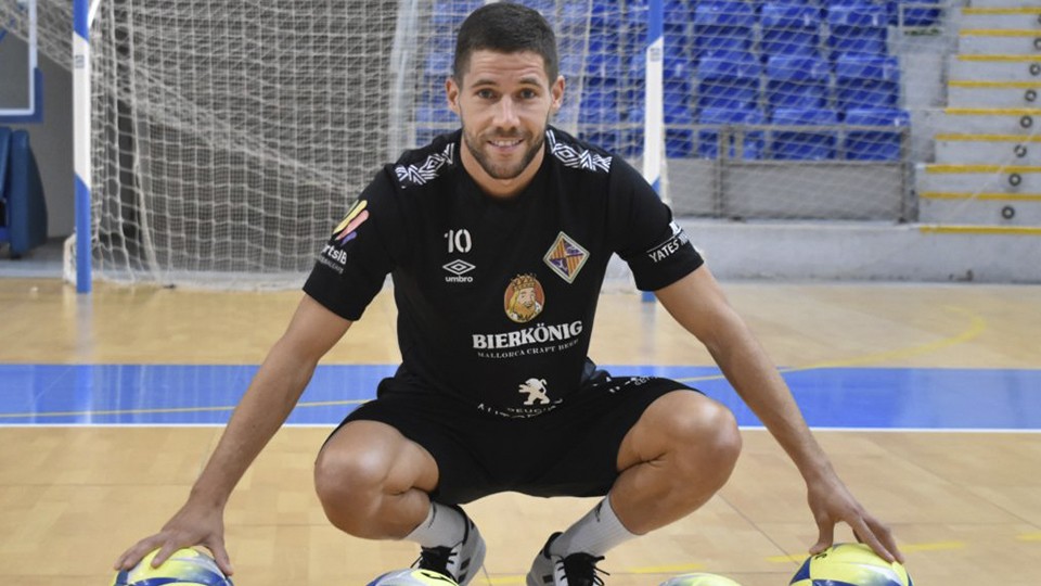 Raúl Campos, jugador de Palma Futsal.