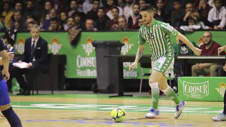 Rubén Cornejo, jugador del Real Betis Futsal.