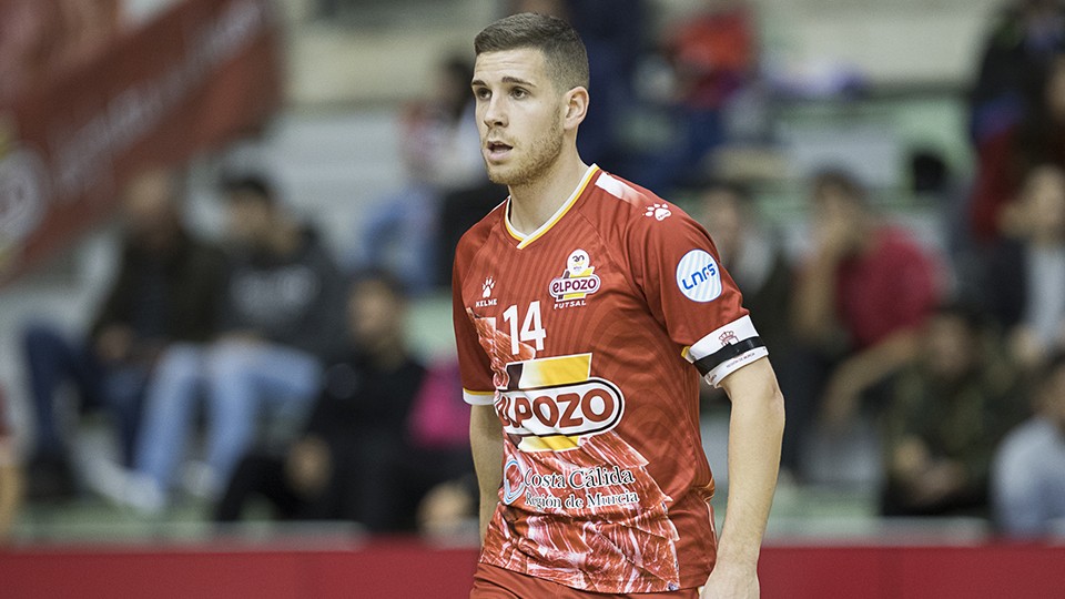 Fernando, jugador de ElPozo Murcia Costa Cálida.