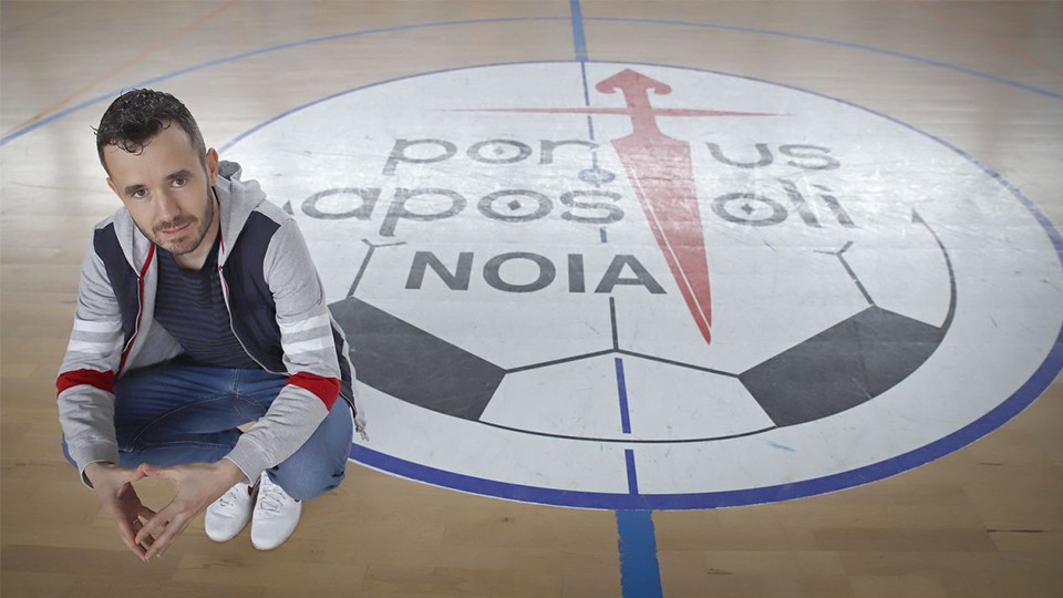 Javier Barreiro, director general del Noia Portus Apostoli. (Foto: Marcos Creo   La Voz de Galicia)