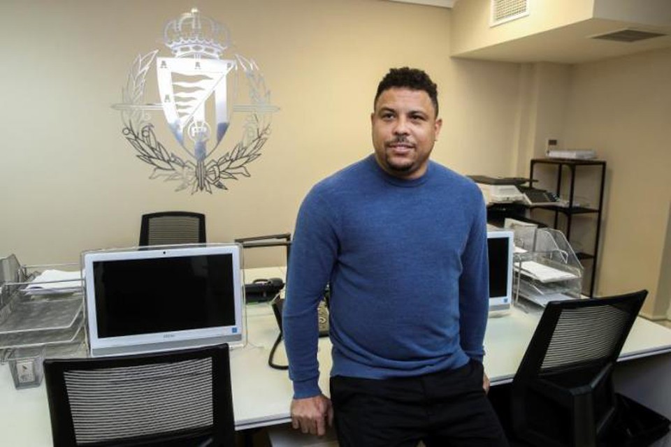 Ronaldo Nazario de Lima, presidente del Real Valladolid